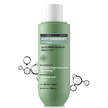 Oe-Cons Anti-Dandruff Shampoo – Flake Reduction Shampoo with Salicylic Acid & Biotin | 300ml